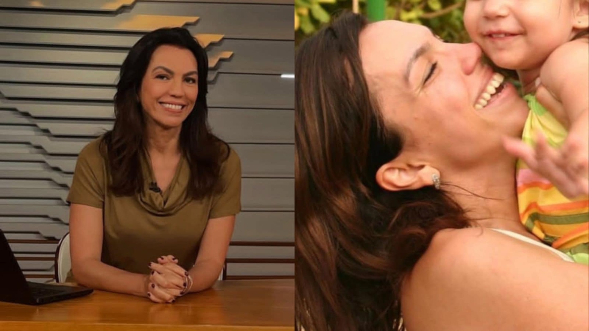 Ana Paula Araujo mostra fotos inéditas do passado da filha; veja