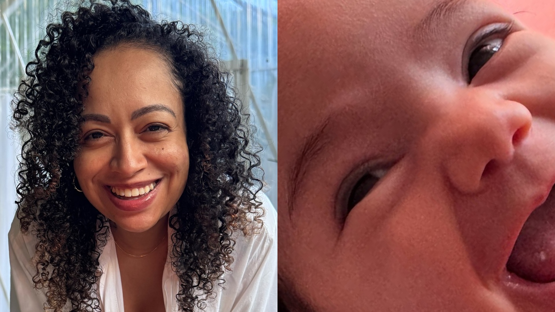 Aretha Oliveira se derrete em novas fotos da filha: ‘Sorrisão mais lindo’
