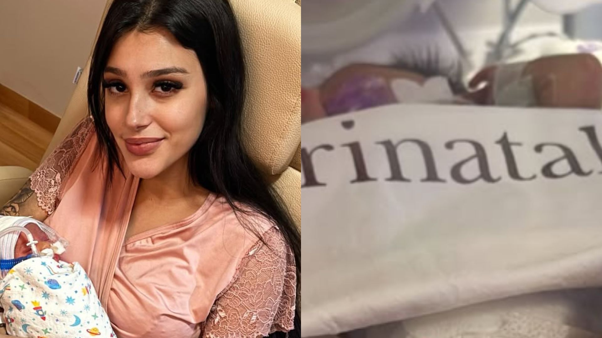 Bia Miranda divide nova foto da filha recém-nascida em visita na UTI