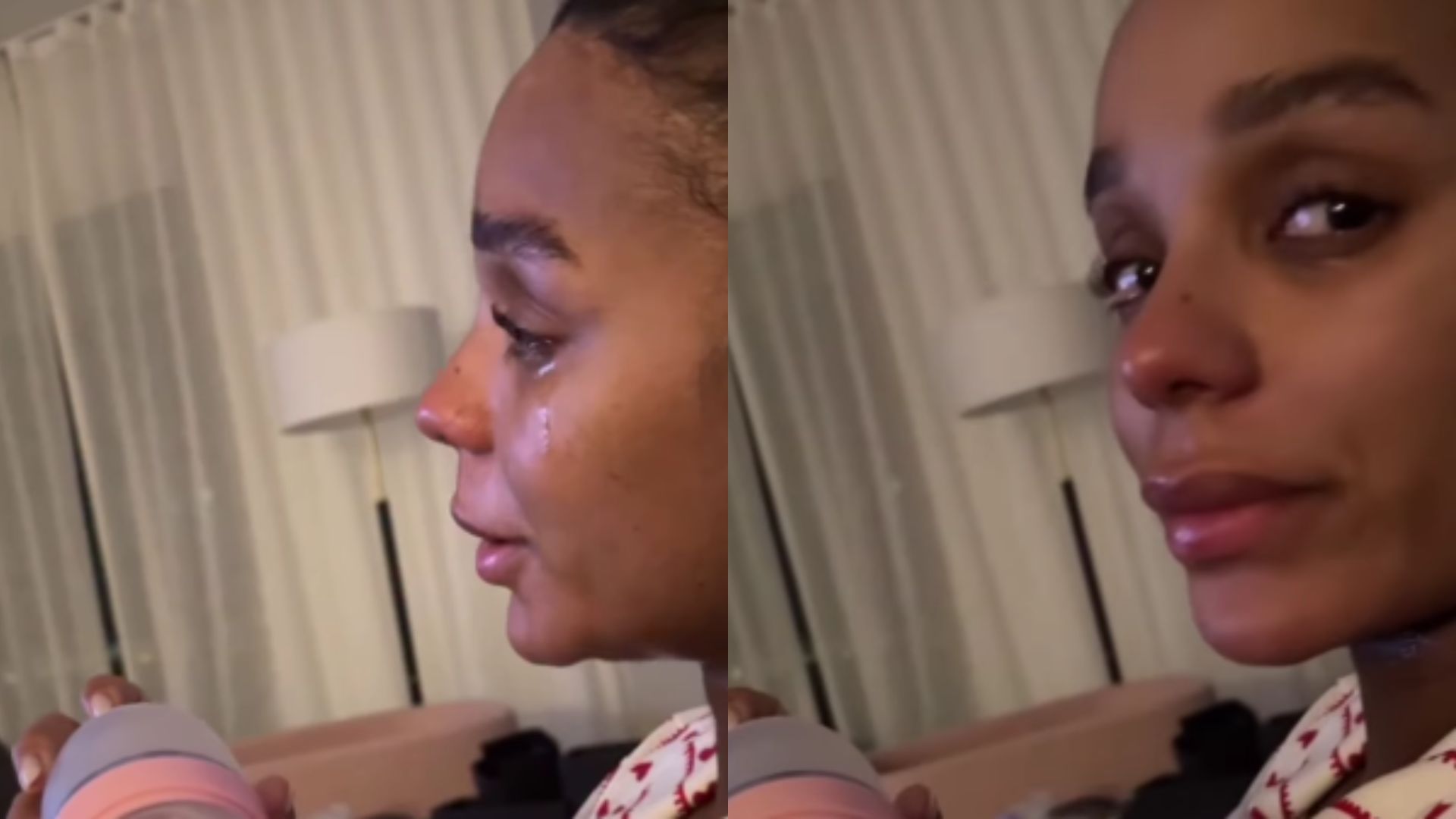 Brunna Gonçalves cai no choro ao assistir videoclipe feito para Zuri