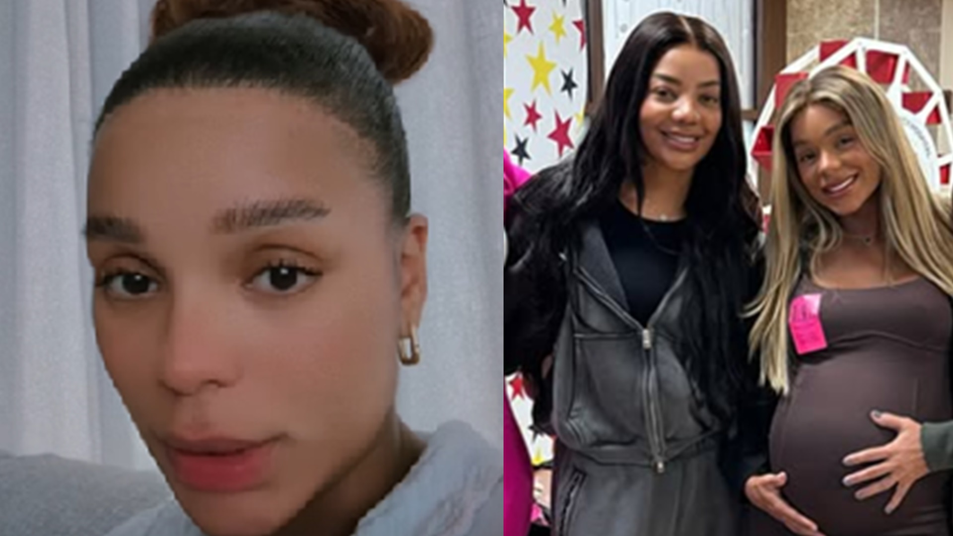 Brunna Gonçalves mostra momento de intimidade com Ludmilla e Zuri: ‘Meu mundo’