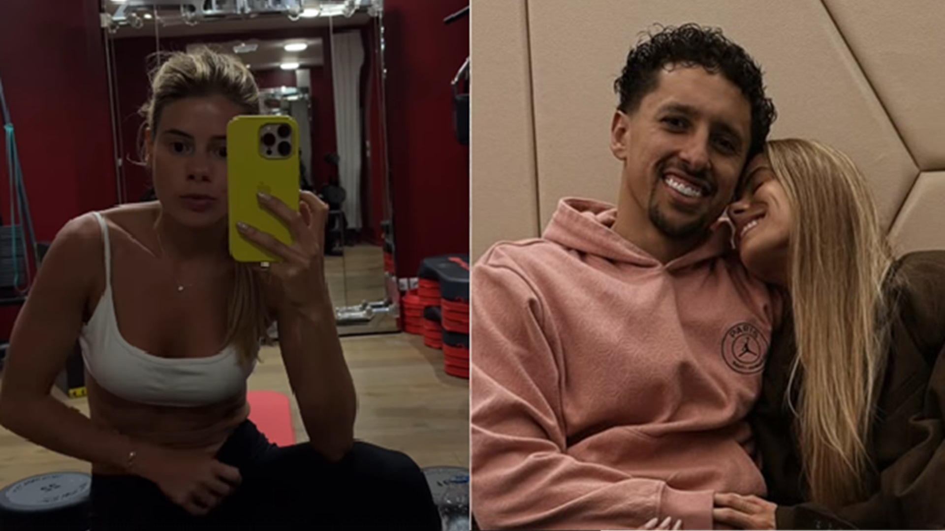 Esposa do jogador Marquinhos desabafa sobre mudanças no corpo após perda do bebê