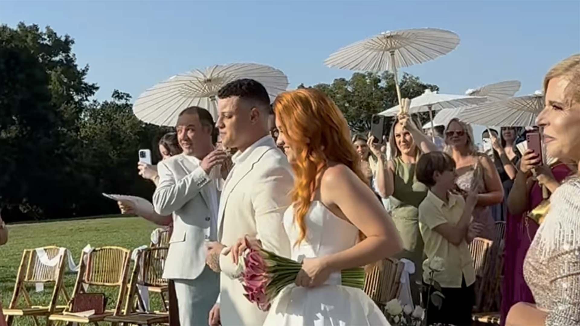 Sofia Liberato: Veja a decoração simples do casamento dela nos EUA
