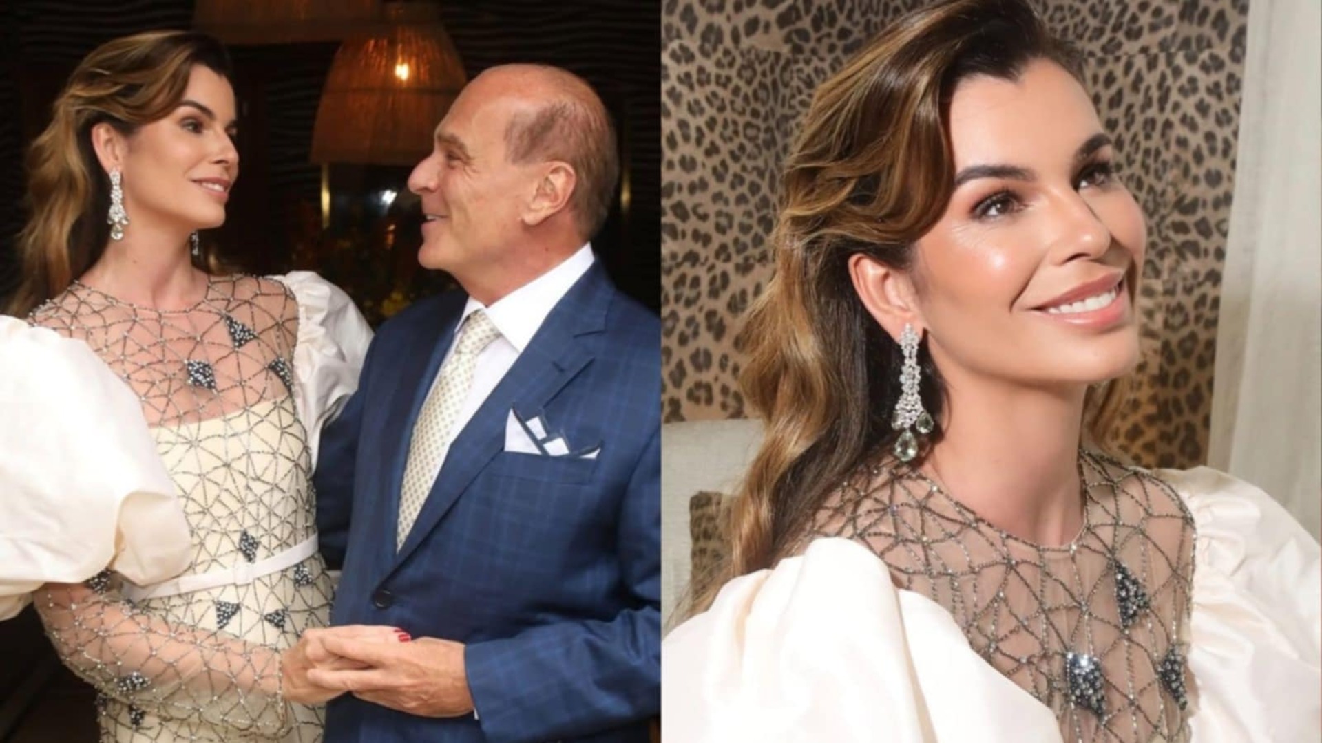 Marcelo de Carvalho e Chris Pitanguy se casam e looks da noiva chamam atenção