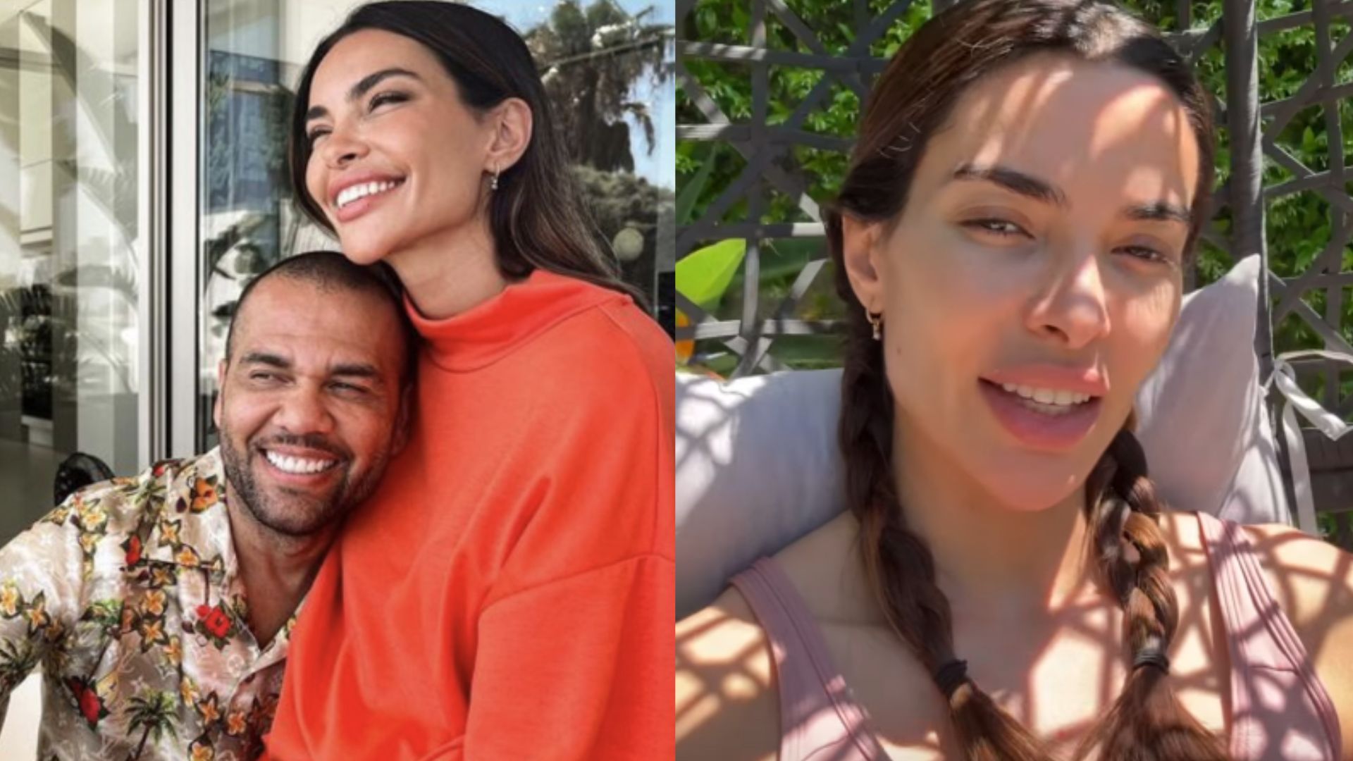 Grávida, esposa de Daniel Alves exibe tamanho da barriga durante treino