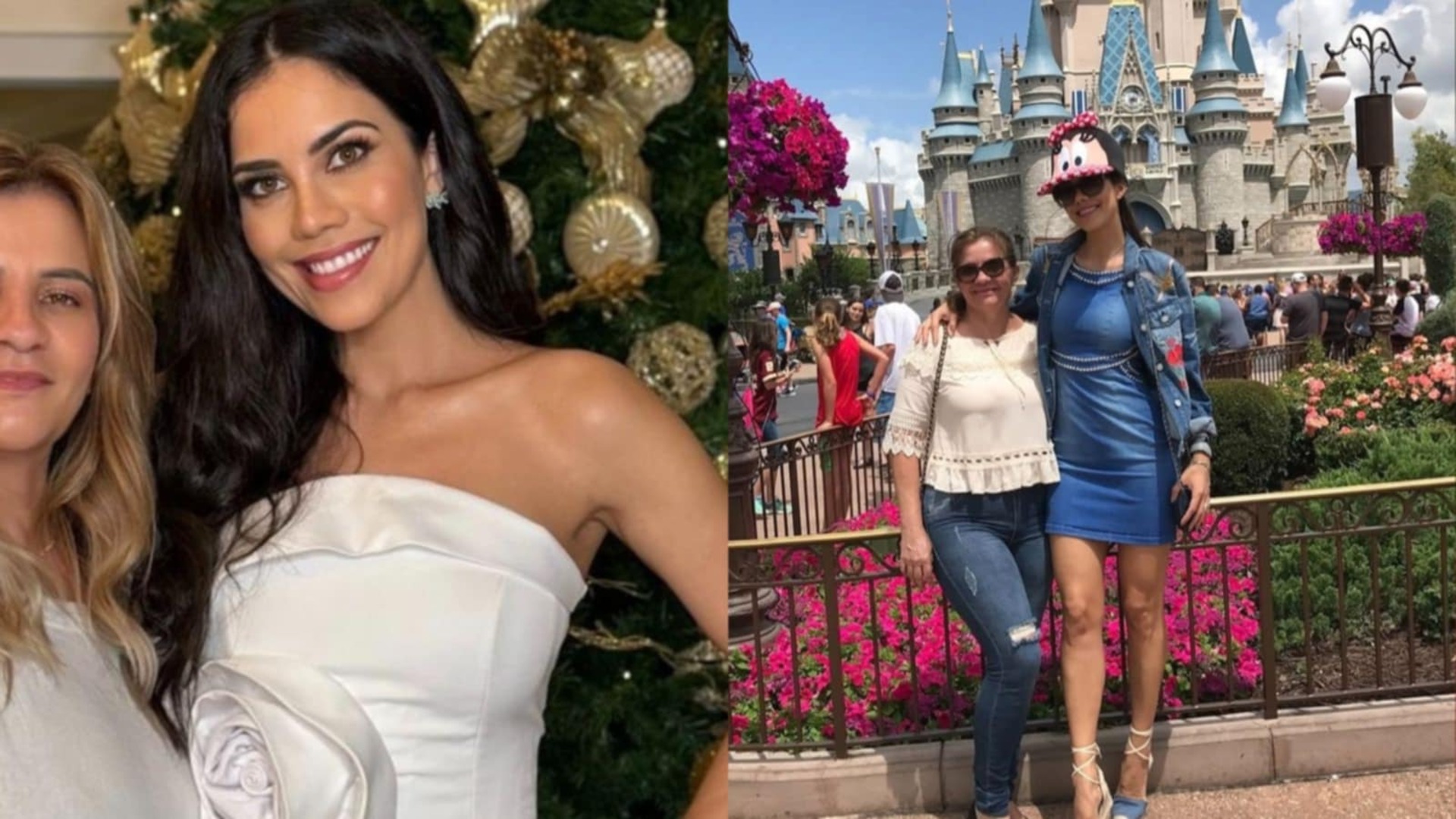 Daniela Albuquerque exibe fotos inéditas com a mãe: ‘Minha rainha’