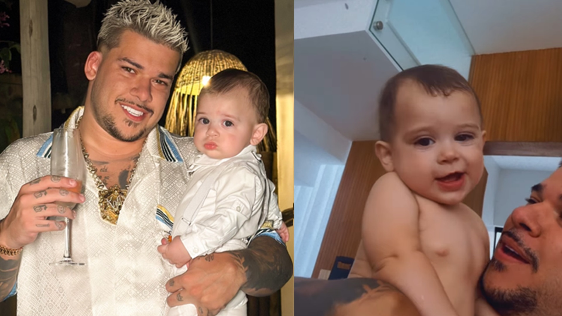 DJ Buarque fica surpreso ao ouvir a primeira palavra do filho; veja vídeo