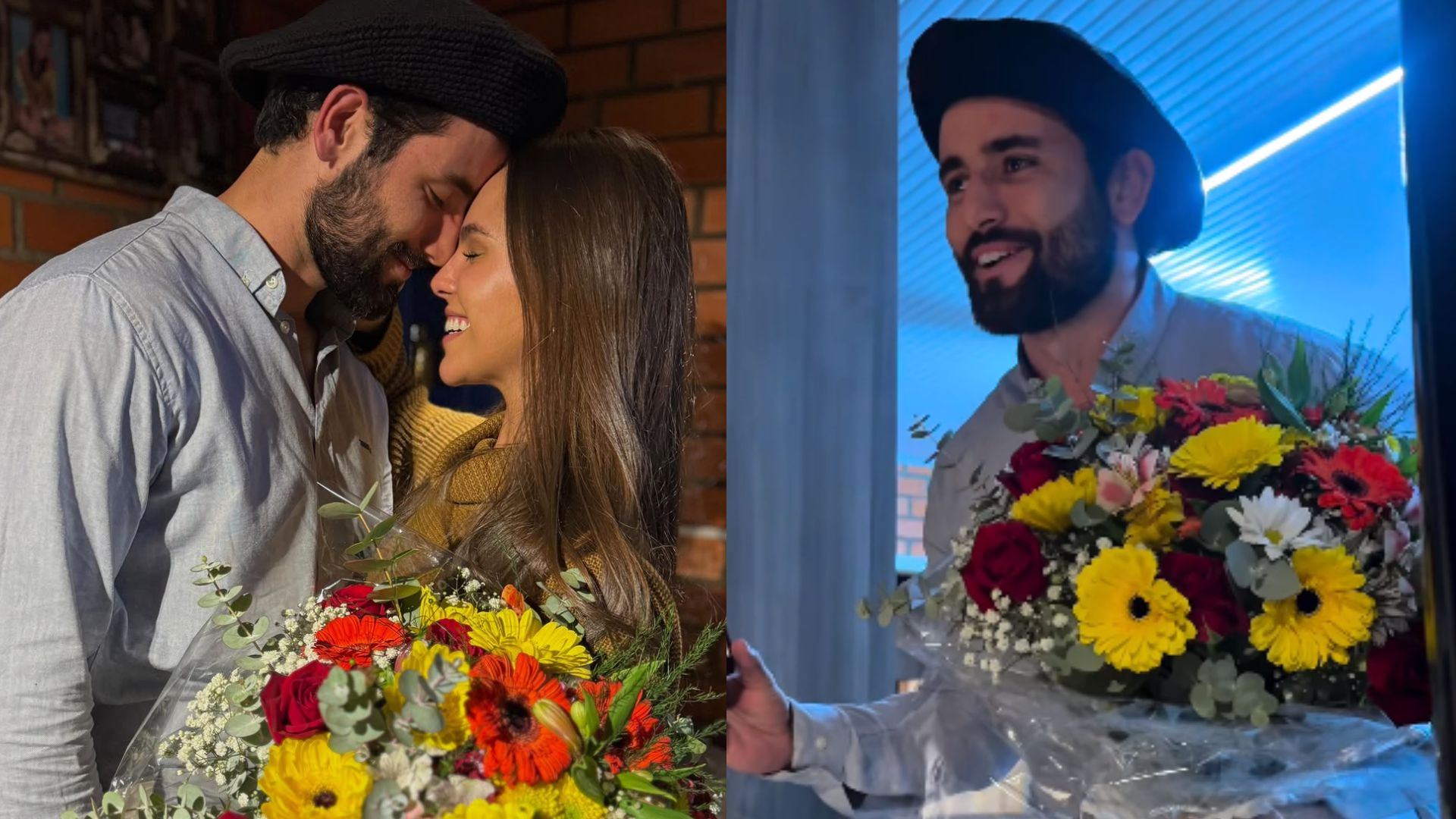Ex-BBB Matteus emociona a namorada com surpresa especial: ‘Mil vezes sim’