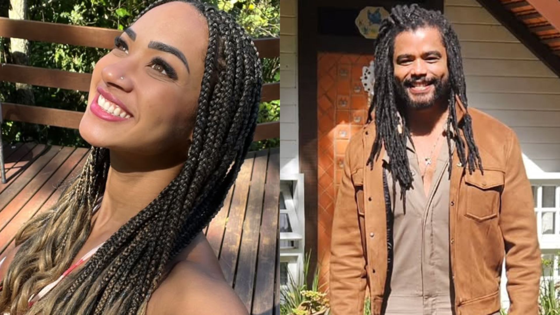 Ex-BBBs Aline e Diogo Almeida mostram detalhes de viagem romântica