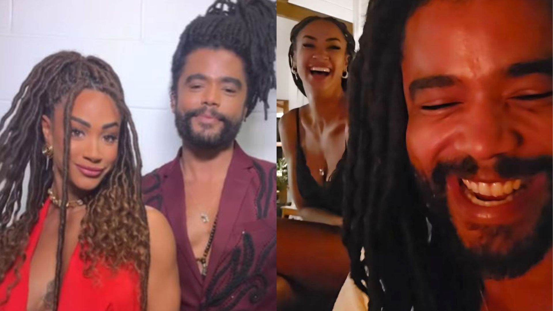 Assumidos? Ex-BBB Diogo Almeida divide momento romântico com Aline