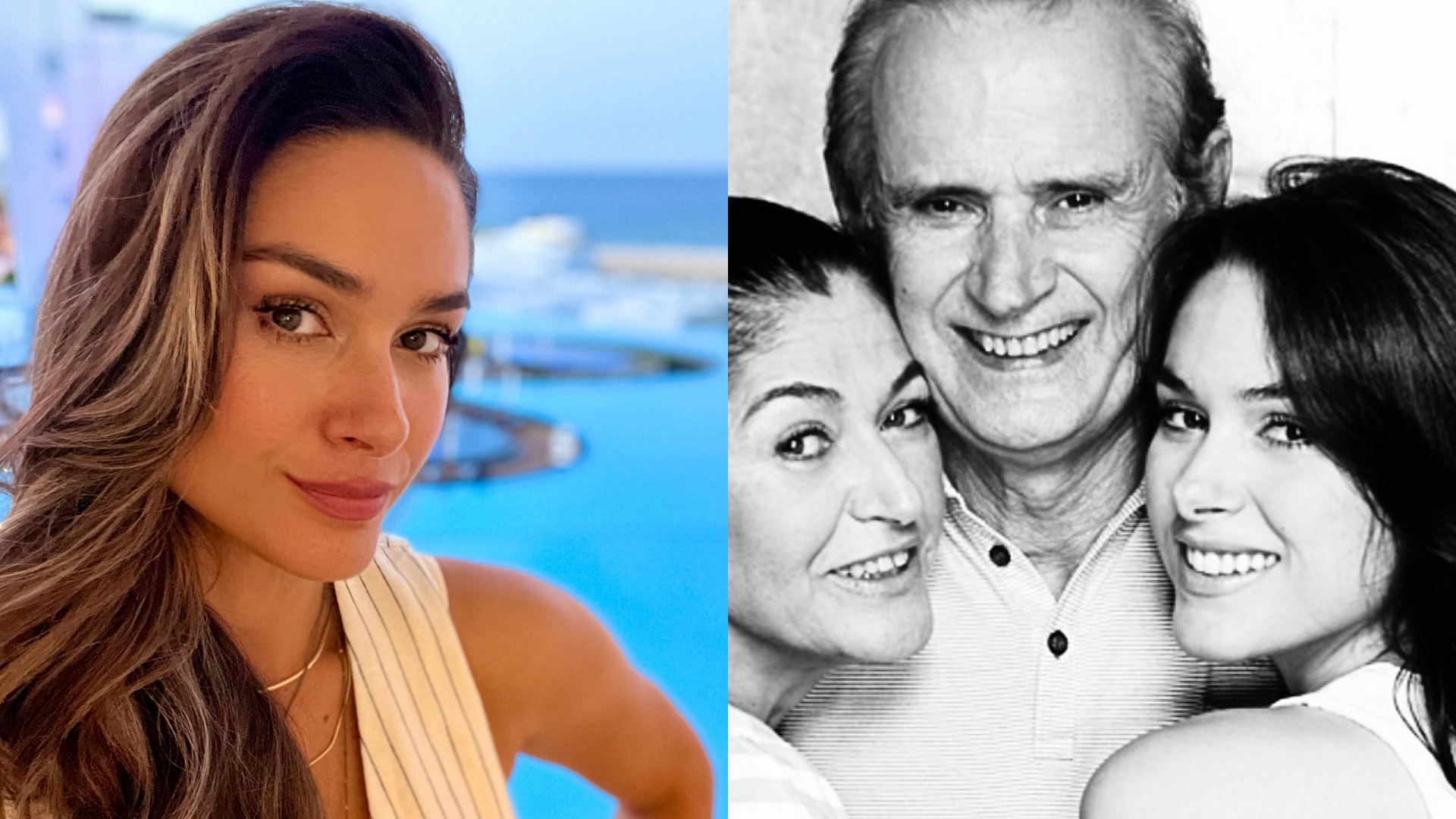 Fernanda Machado posta clique raro no aniversário do pai: ‘Te amamos infinito’