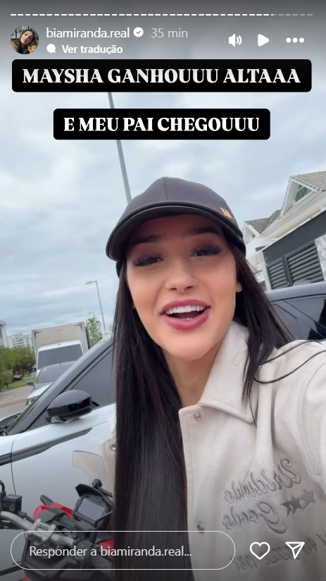Bia Miranda celebra alta da filha - Reprodu&ccedil;&atilde;o/Instagram