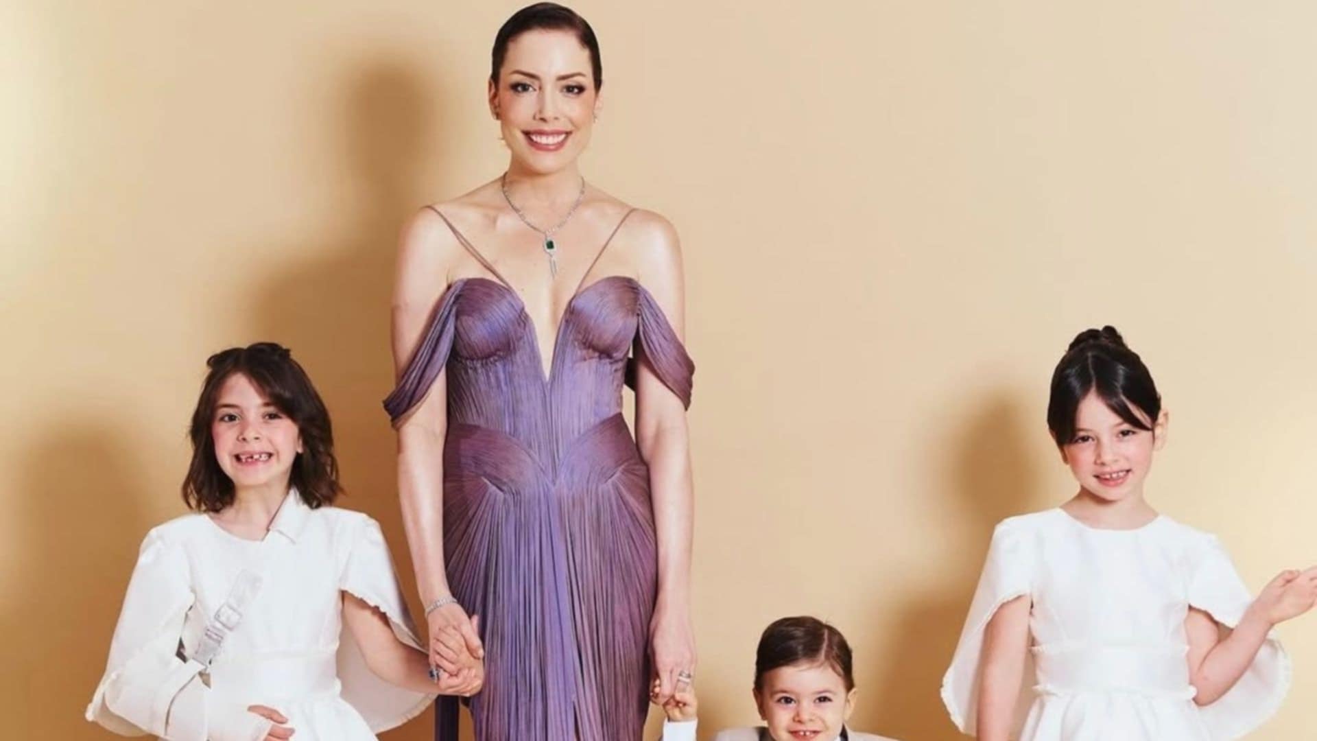 Filhos de Fabiana Justus encantam com looks para festa de Roberto Justus