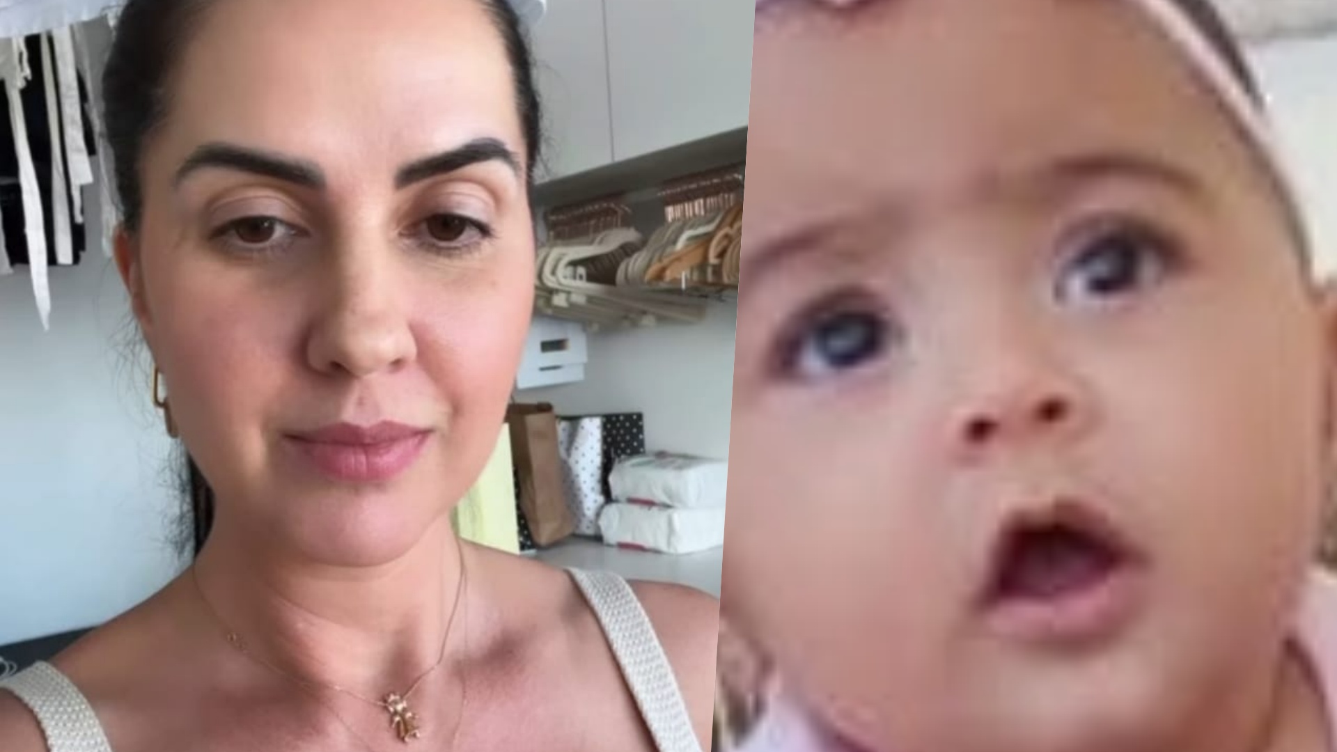 Filha de Graciele Lacerda rouba a cena com caras e bocas divertidas