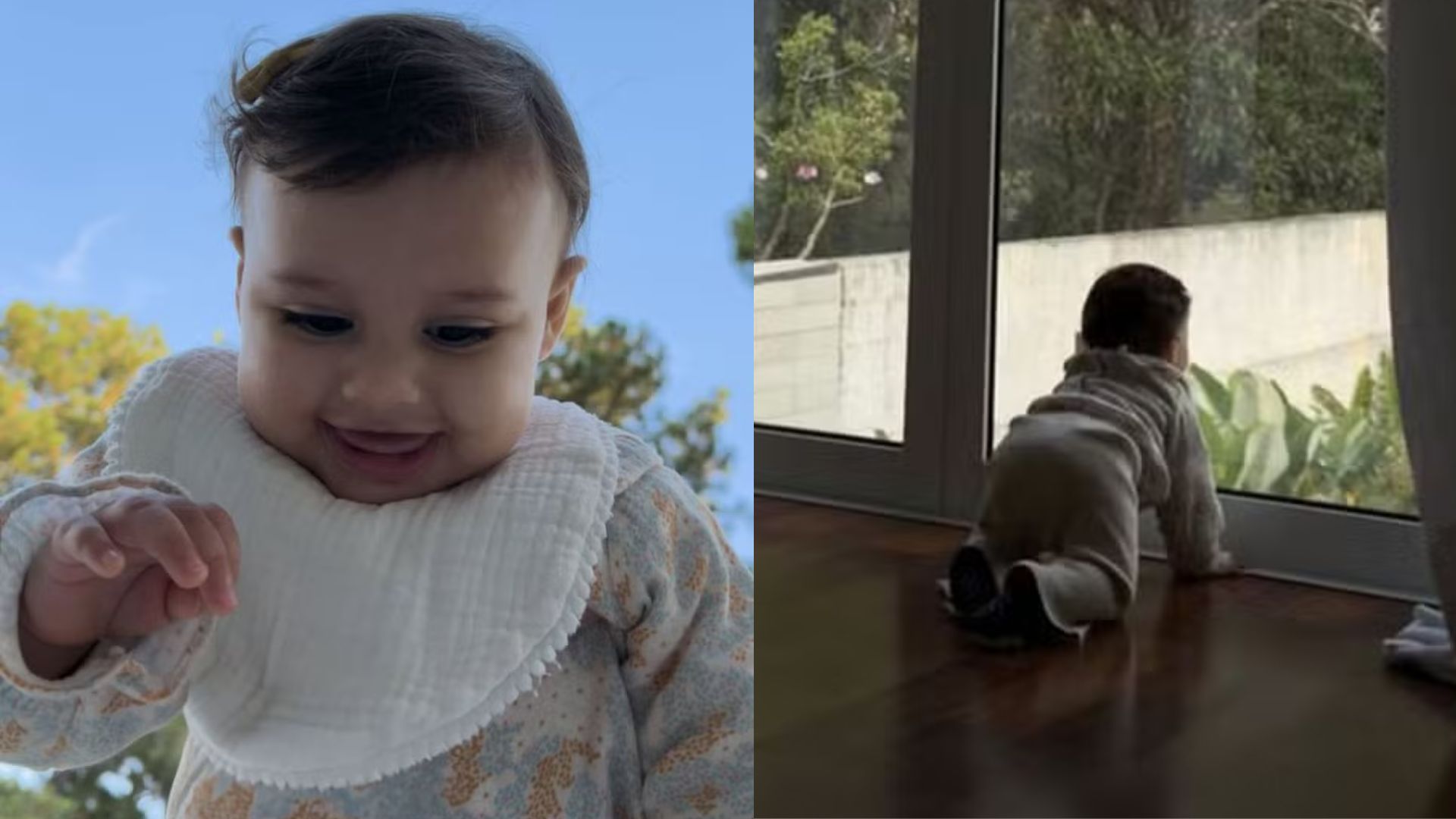 Amanda Kimberlly mostra os primeiros passos da filha com Neymar na mansão; assista!