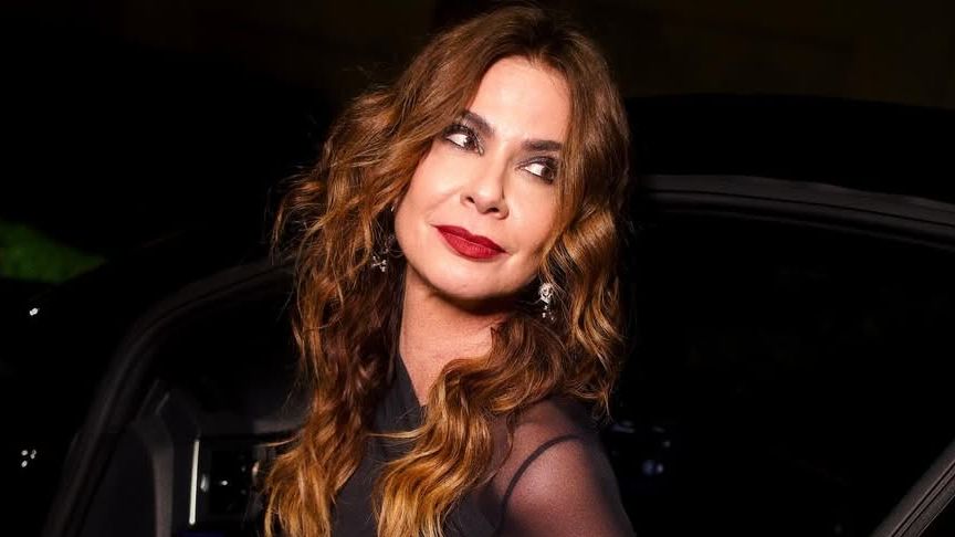A apresentadora Luciana Gimenez