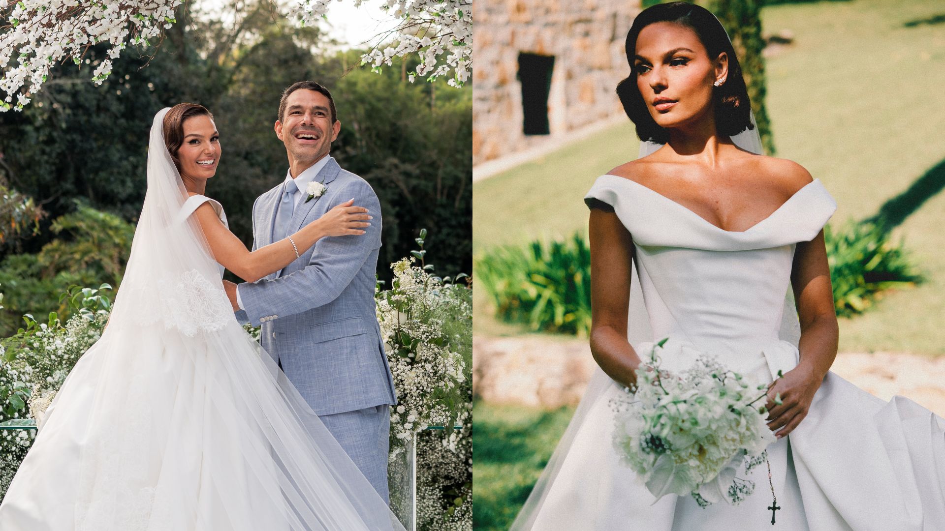 Quem pegou o buquê no casamento de Isis Valverde e Marcus Buaiz? Saiba tudo o que rolou!