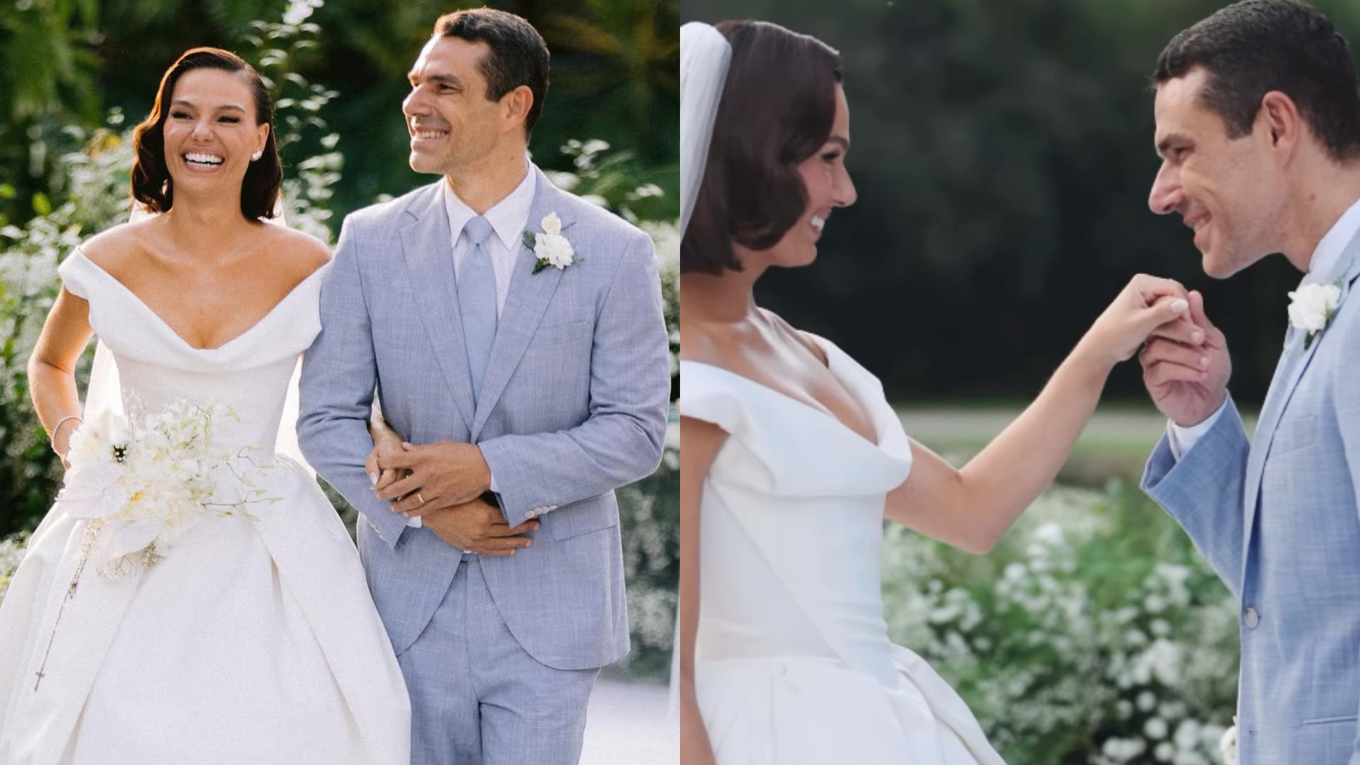Marcus Buaiz mostra novo vídeo de seu casamento com Isis Valverde