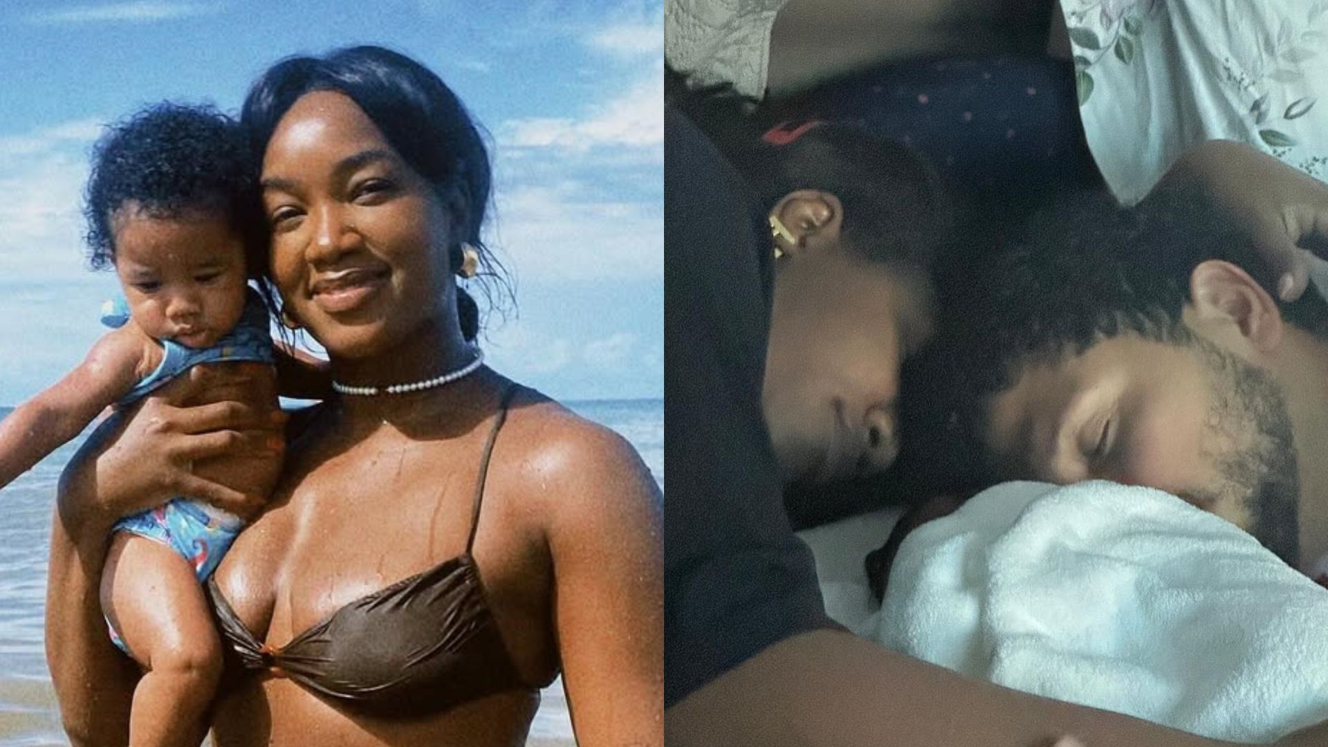 Iza é homenageada por Yuri Lima em Dia das Mães: ‘Dádiva em nossas vidas’