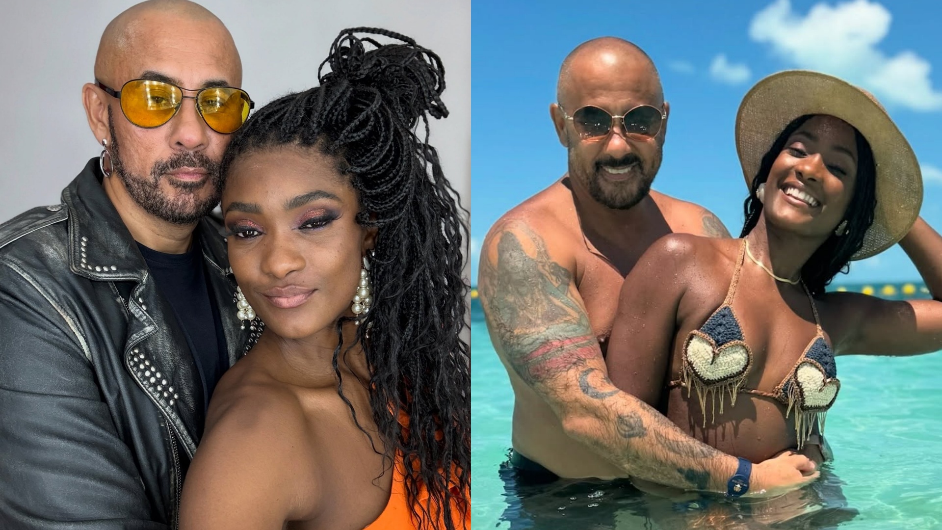 Erika Januza recebe homenagem especial do noivo em seu aniversário