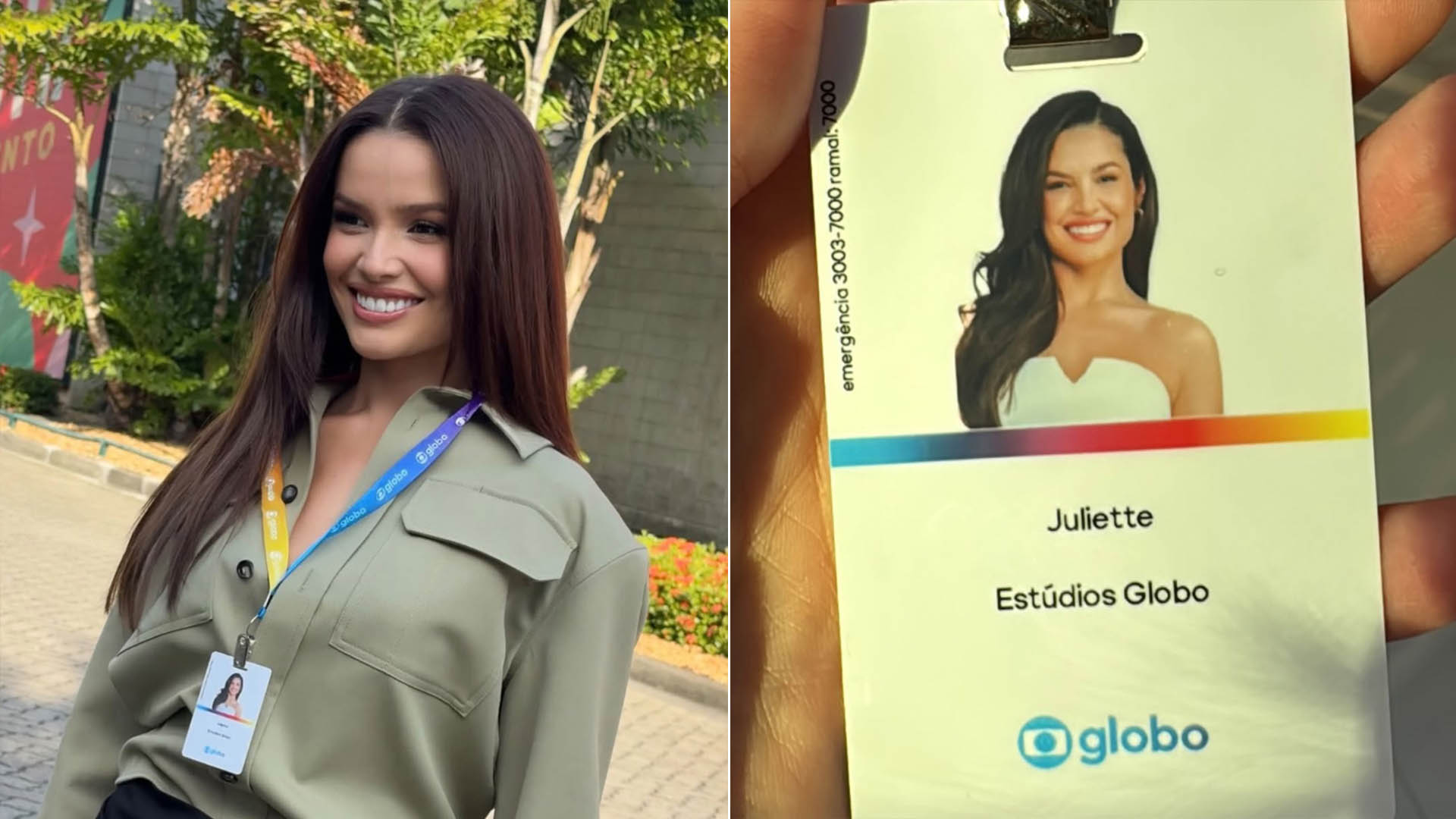 Juliette é a nova funcionária da Globo. Saiba qual será a função dela