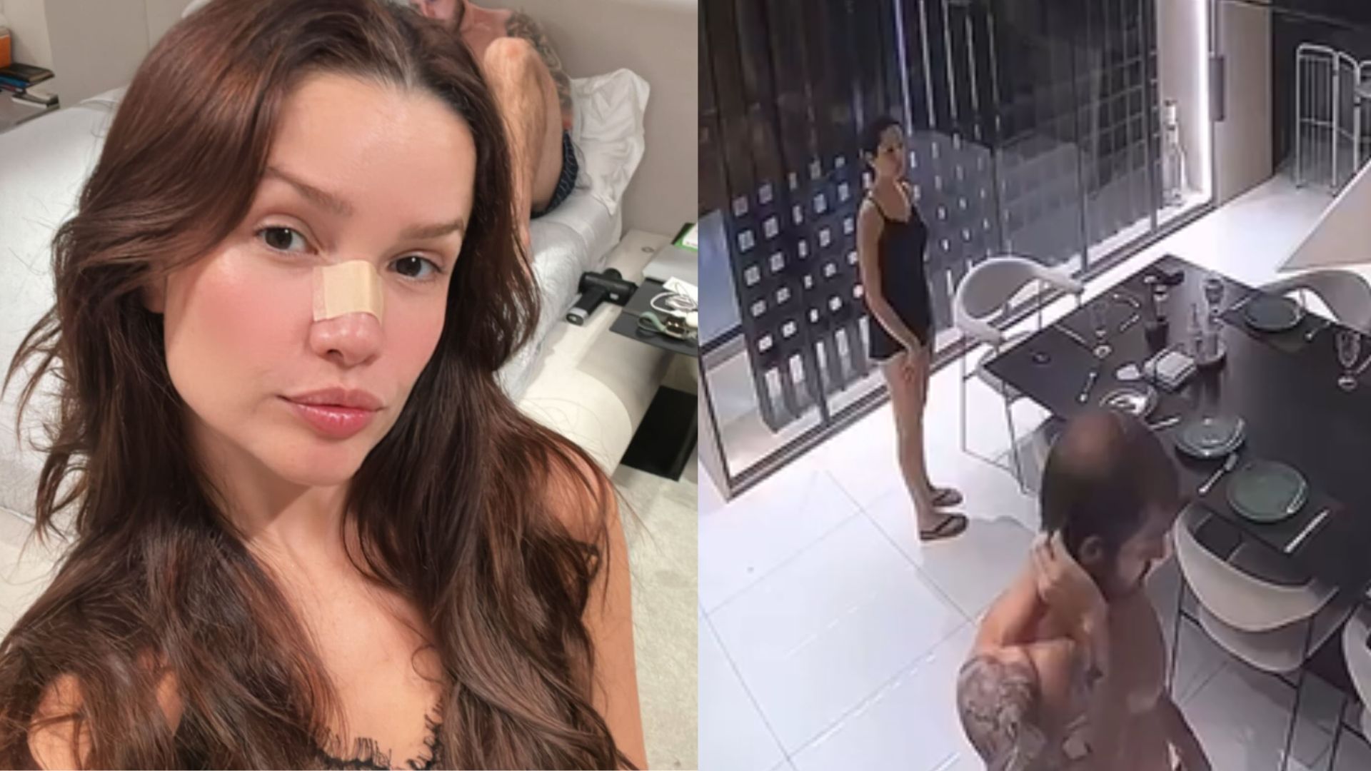 Após fraturar o nariz, Juliette quase sofre novo acidente em casa; assista
