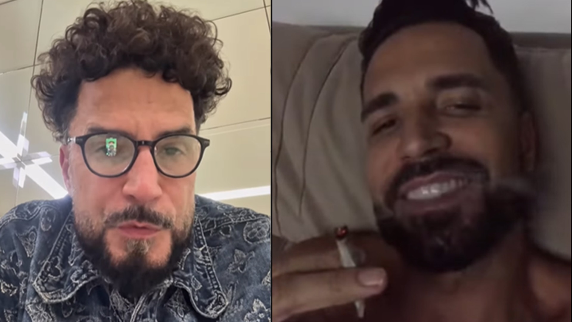 Filho expõe vídeo de Latino fumando e rebate acusações: ‘Quis me destruir’