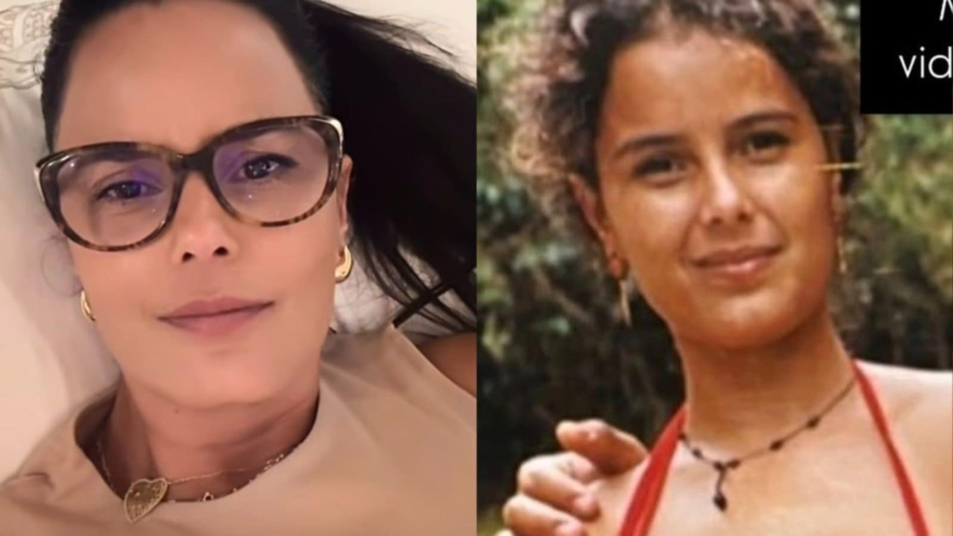 Luciele Di Camargo resgata foto de biquíni do passado: ‘Mudança’