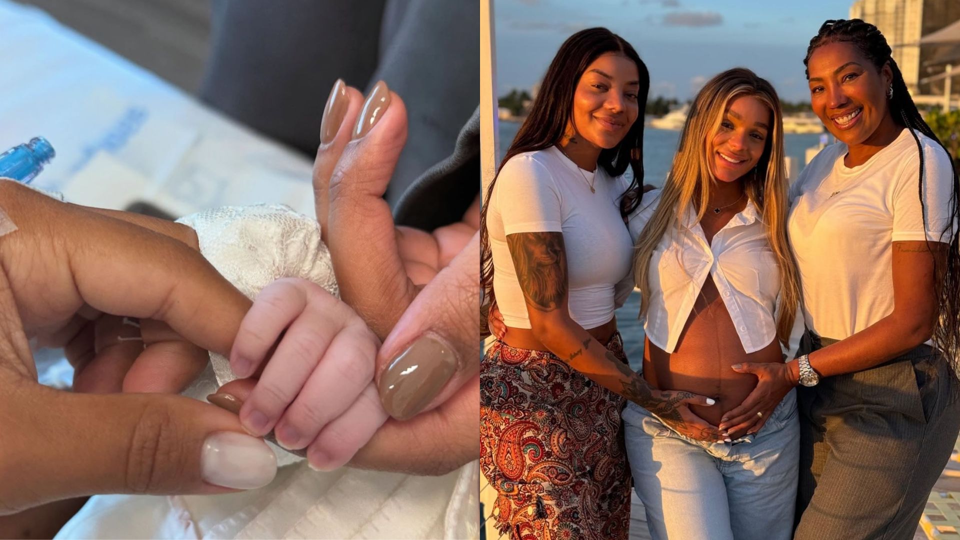 Mãe de Ludmilla transborda alegria com nascimento da neta, Zuri: “Apaixonada”