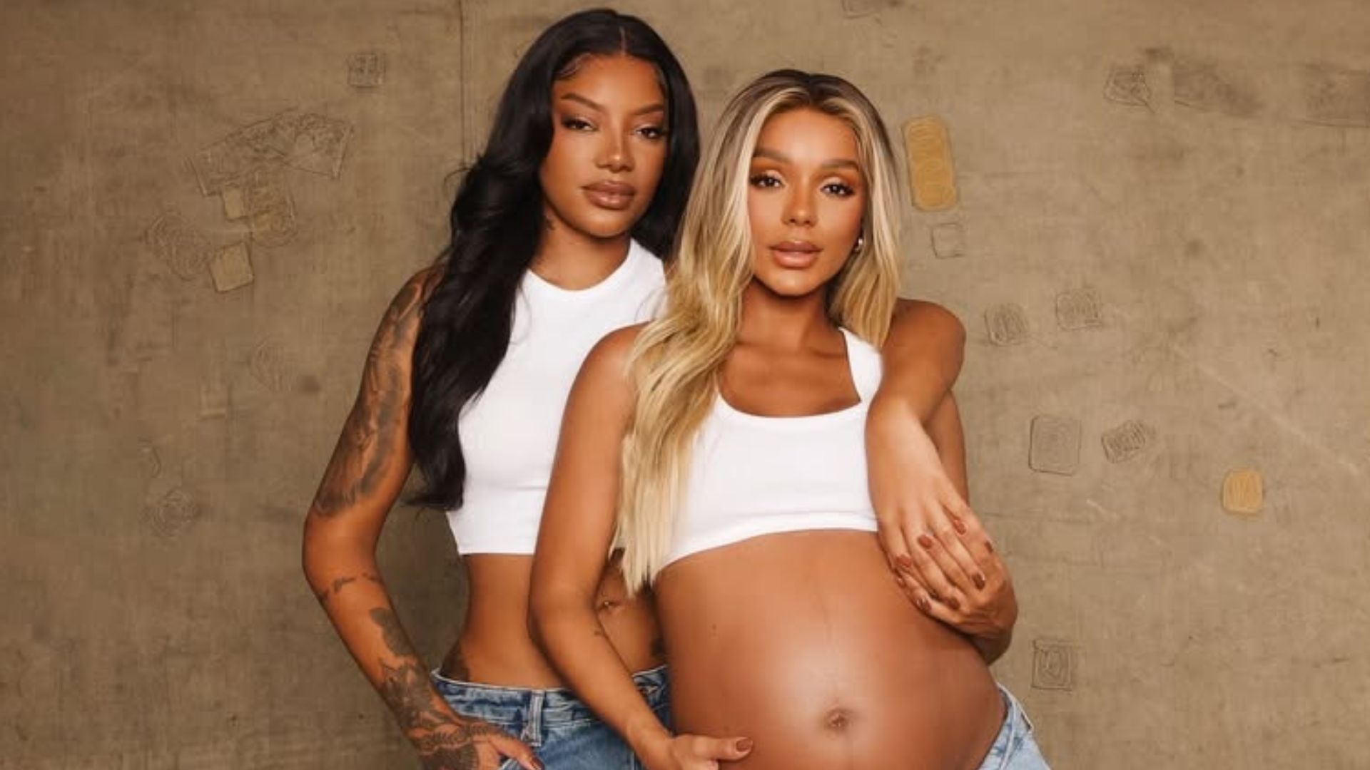 Ludmilla e Brunna celebram a reta final da gravidez de maneira inusitada; confira