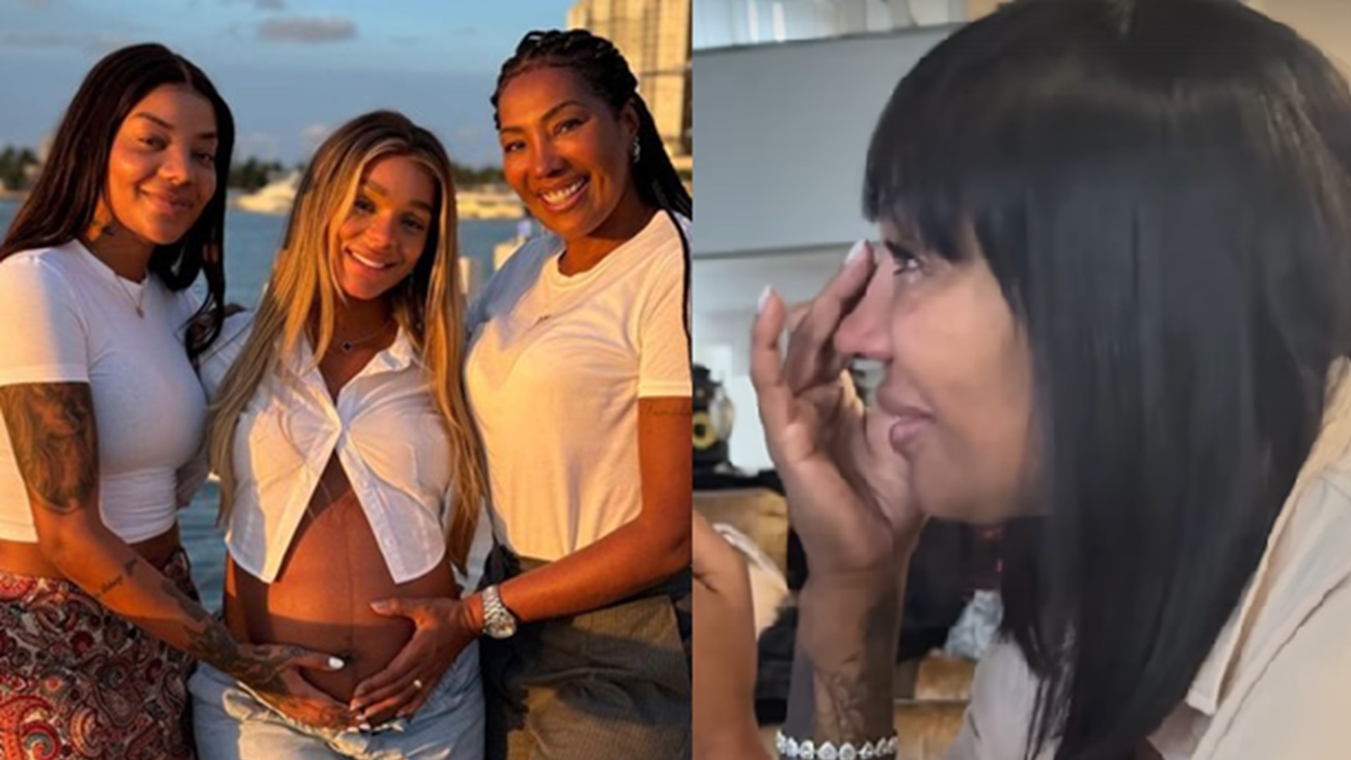 Mãe de Ludmilla surge emocionada em vídeo: ‘Não para de chorar’
