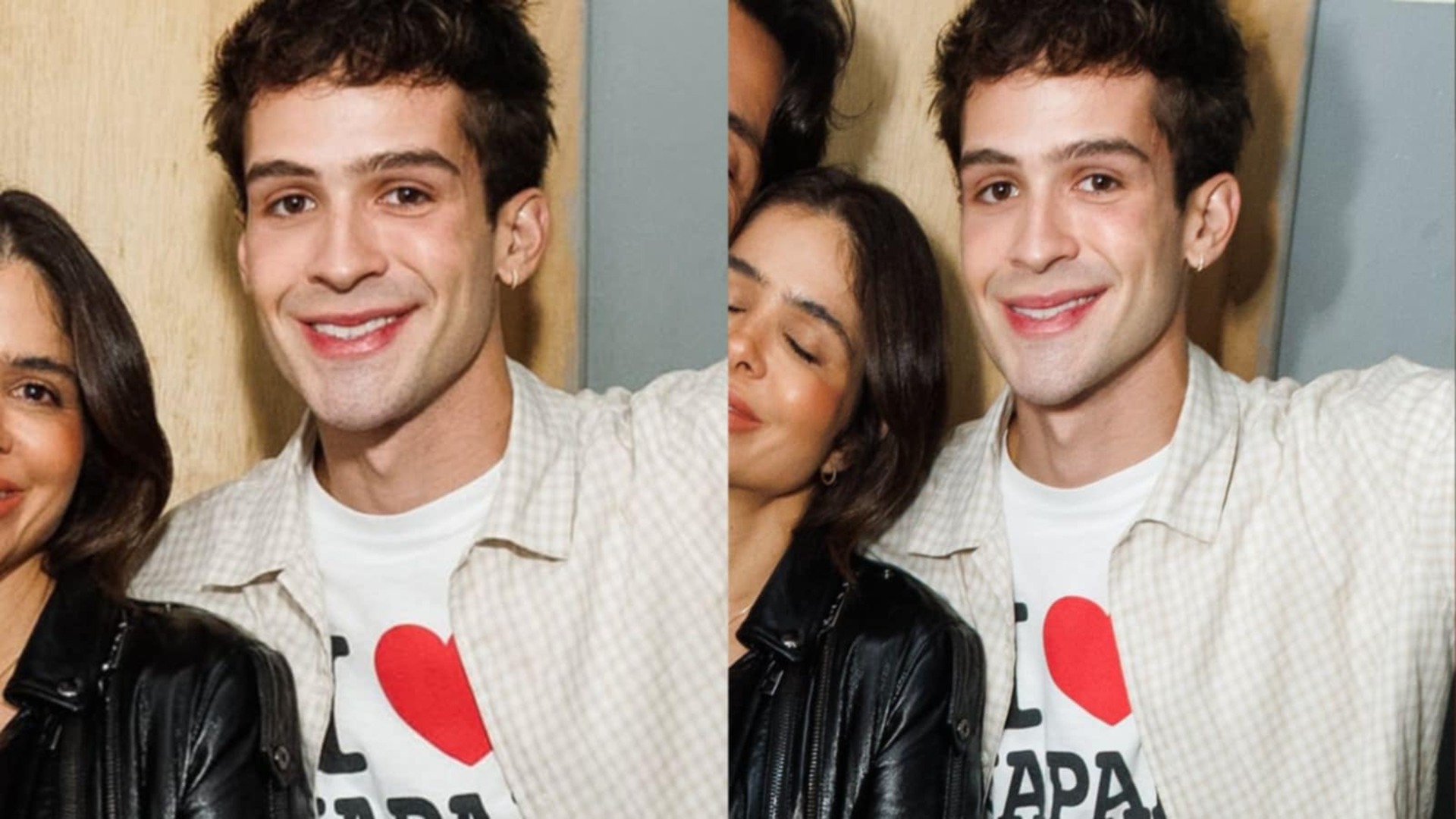 João Guilherme surge com a mãe no show do tio; veja as fotos