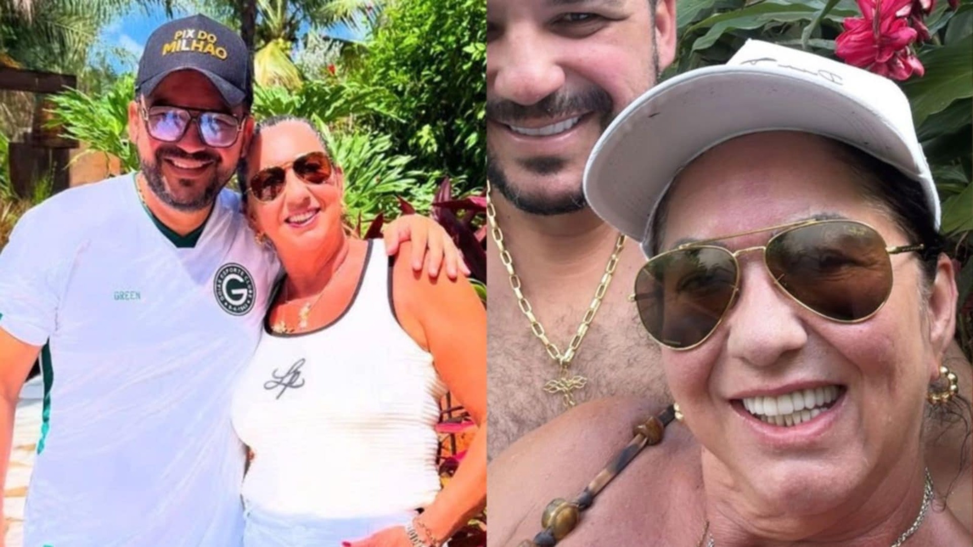 Mãe de Virginia mostra primeira viagem romântica com o namorado