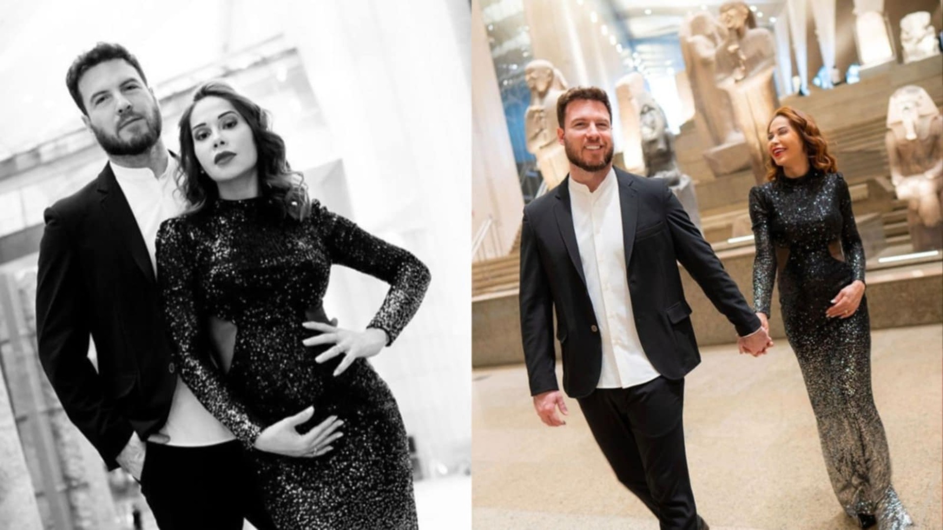 Depois de pirâmides, Maíra Cardi e Thiago Nigro têm museu fechado para eles no Egito