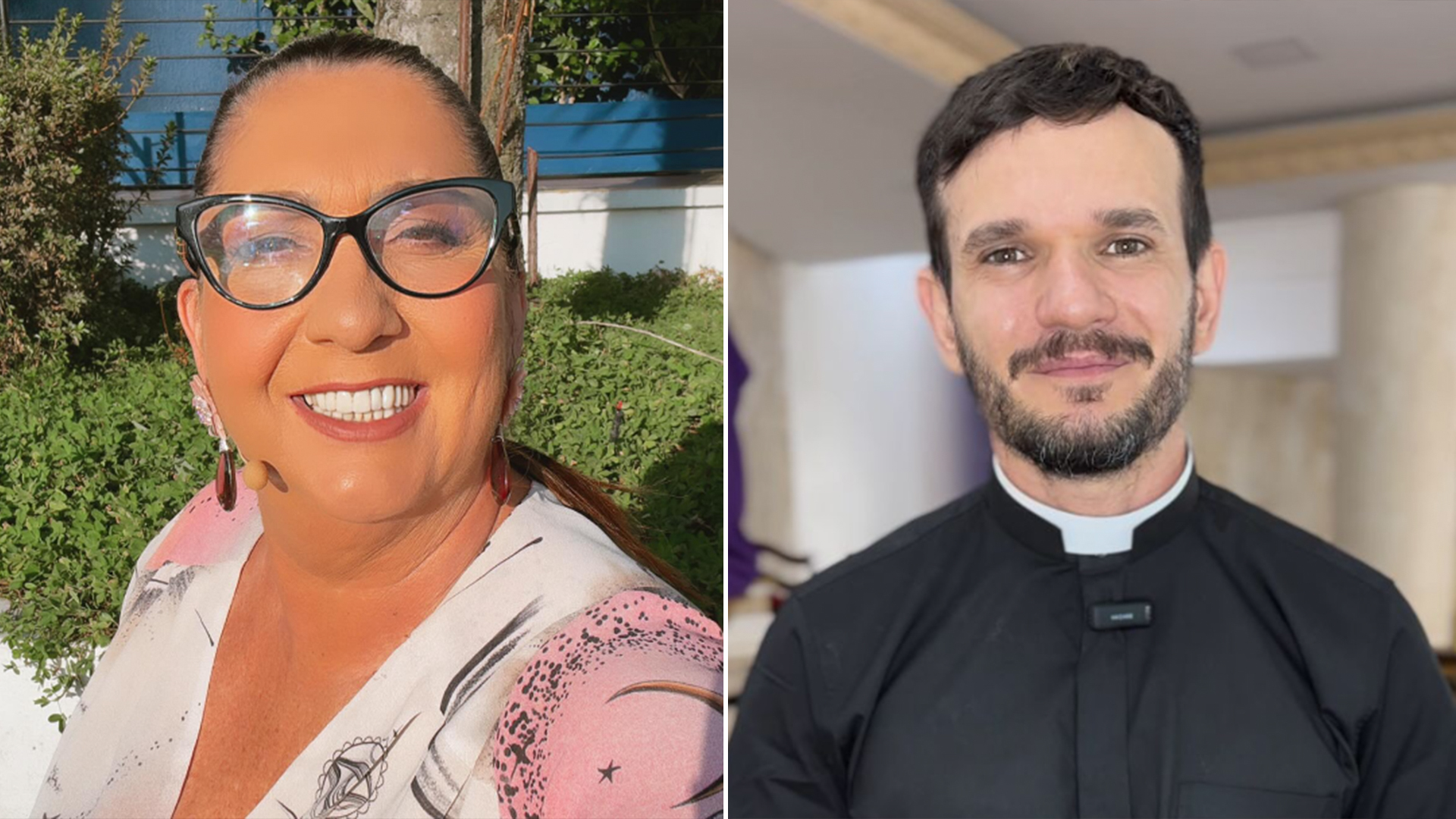 Mãe de Virginia Fonseca alfineta Padre Patrick e ele reage: ‘Não estava’
