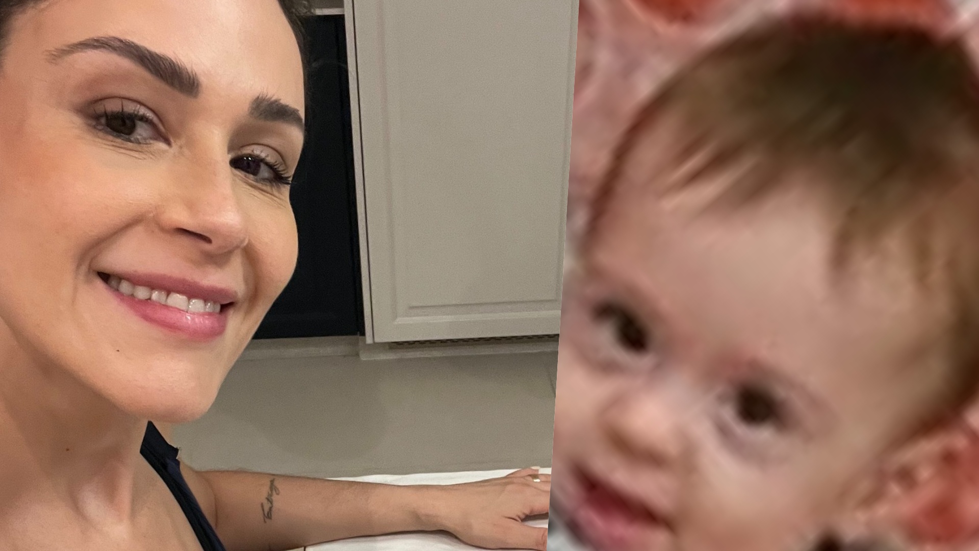 Filho de Nadja Haddad rouba a cena com sorriso encantador: ‘Não aguento’