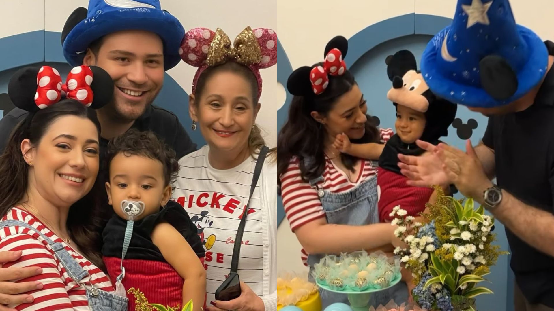Neto de Sonia Abrão comemora aniversário de 1 ano com festinha temática