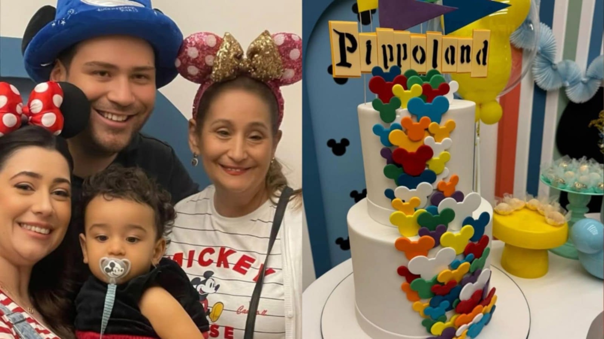 Nora de Sonia Abrão exibe detalhes do 1º aniversário do filho: ‘Não ia fazer’