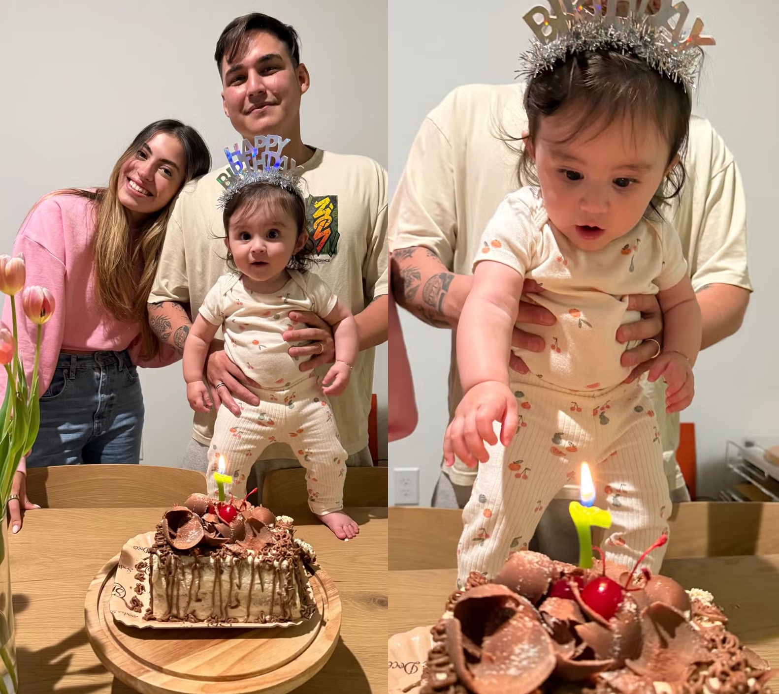 M&ecirc;sversario da neta de Leandro Hassum - Foto: Reprodu&ccedil;&atilde;o/Instagram 