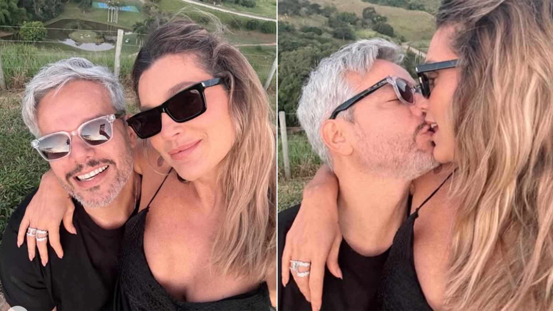 Otaviano Costa e Flávia Alessandra vivem casamento à distância. Saiba o motivo