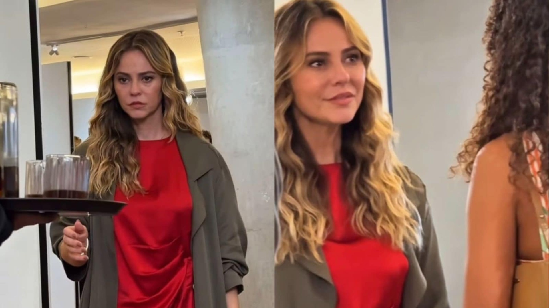 Paolla Oliveira mostra gravação de Heleninha em Vale Tudo: ‘Bastidores’
