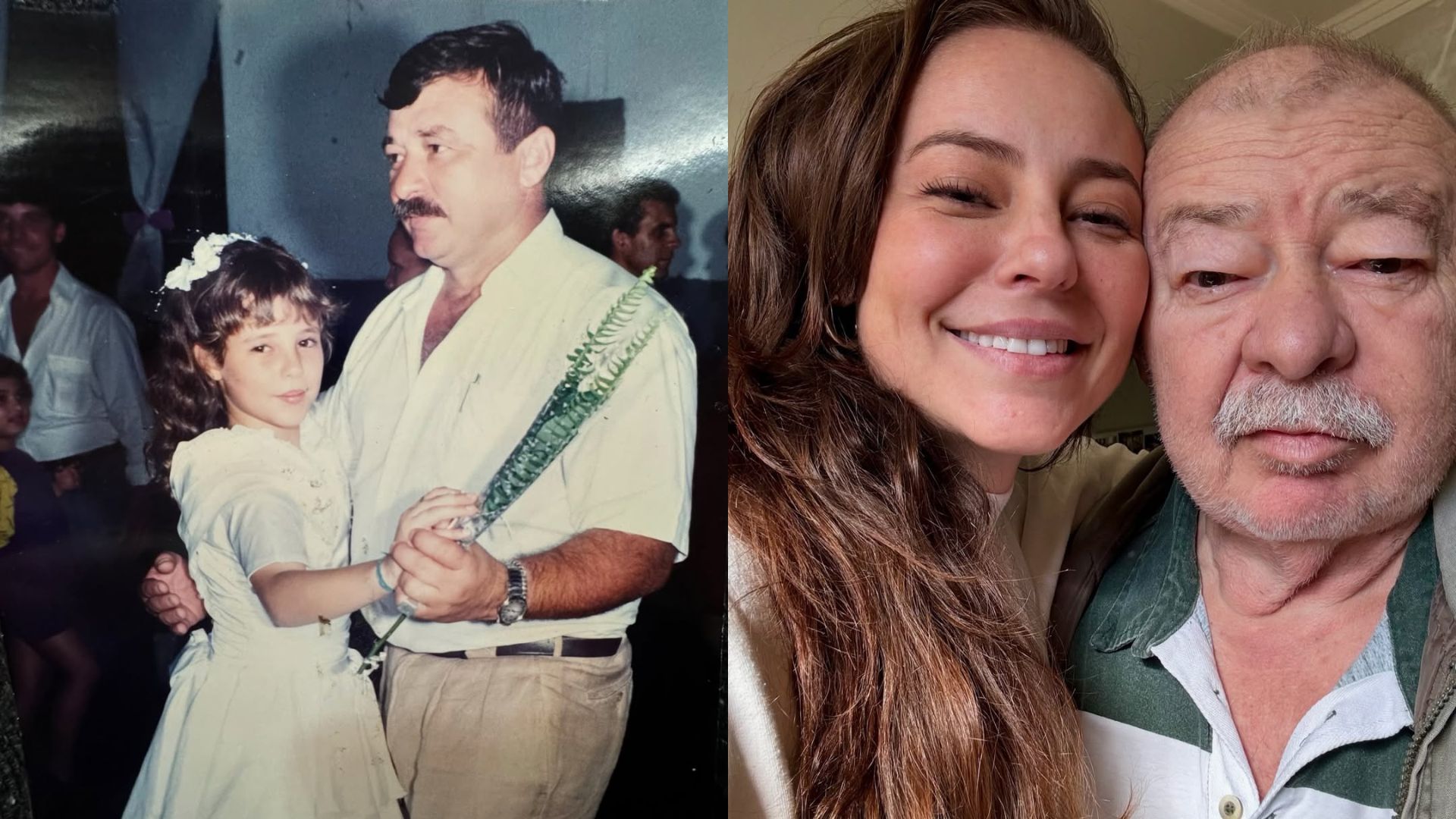 Paolla Oliveira celebra aniversário do pai com momento especial: ‘Pequenos momentos’