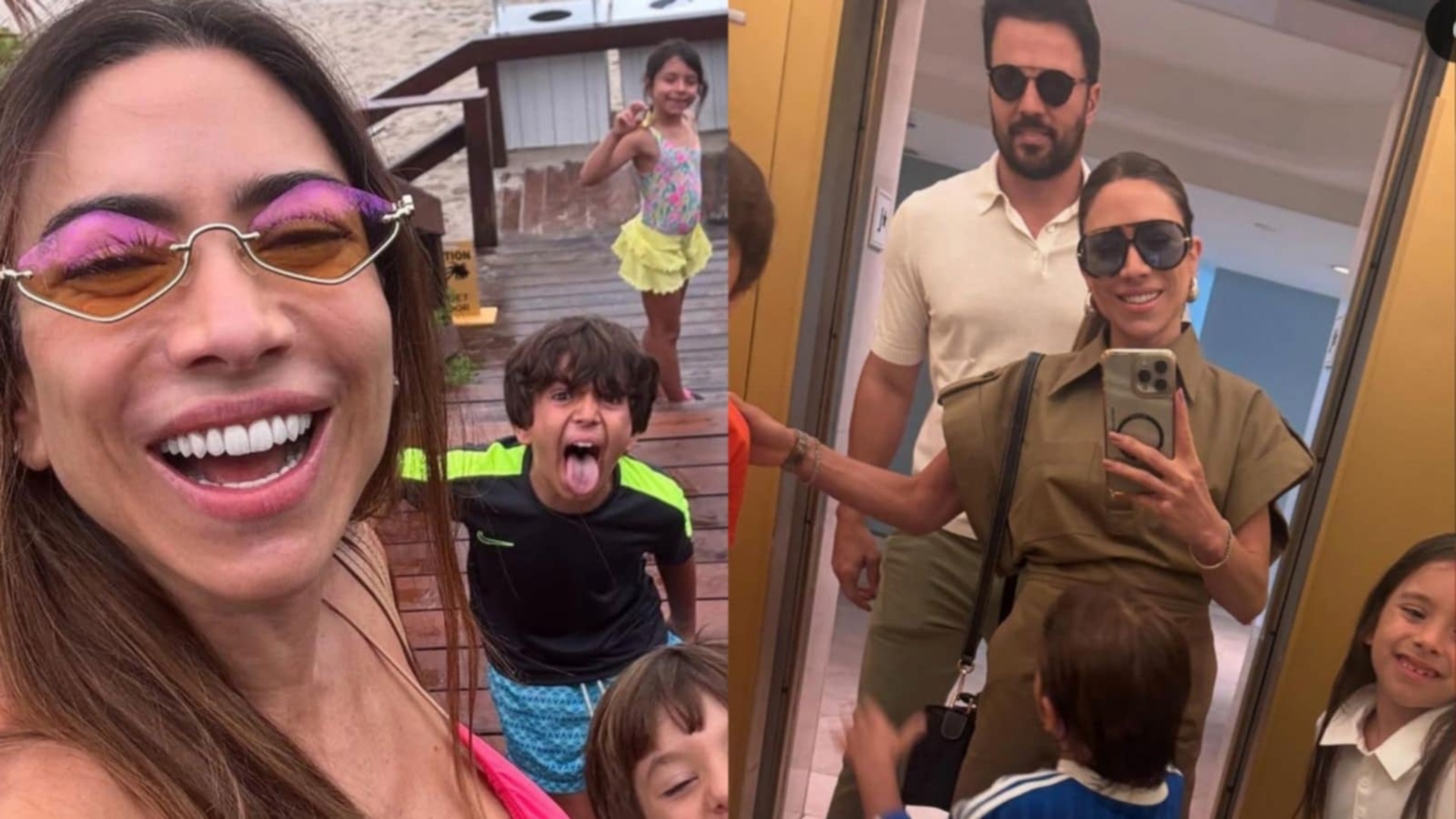Patricia Abravanel mostra viagem em família e revela curiosidade do caçula