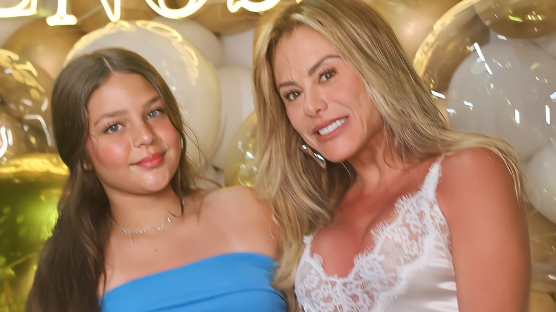 Poliana Rocha encanta ao comemorar o aniversário da filha de Pedro Leonardo