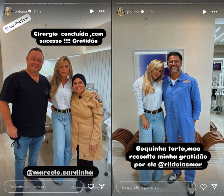 Poliana Rocha faz cirurgia no dente - Foto: Reprodu&ccedil;&atilde;o/Instagram 