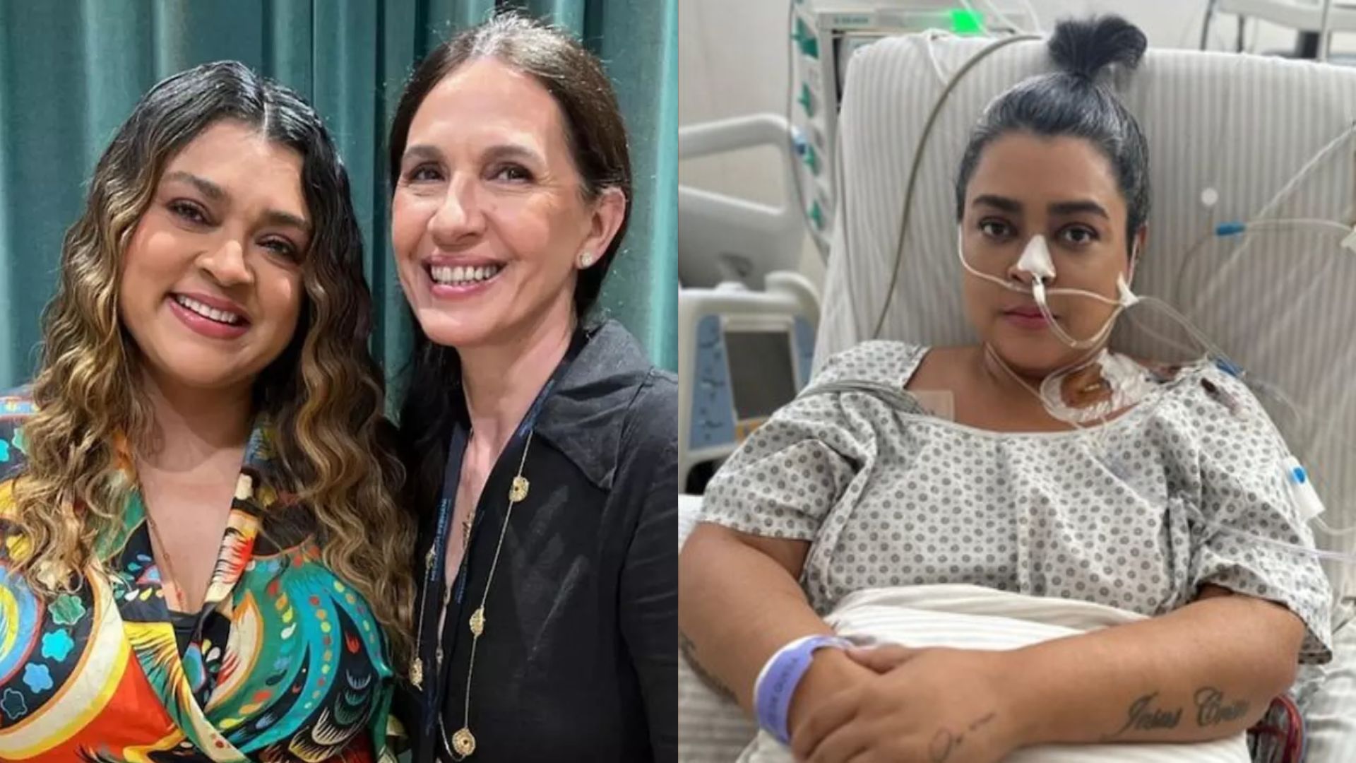 Flora Gil chora ao falar sobre o estado de saúde de Preta Gil, que está internada