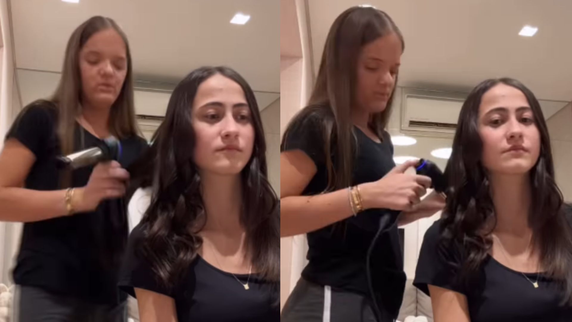 Rafa Justus se prepara para noitada com as amigas em SP: “Parte favorita”