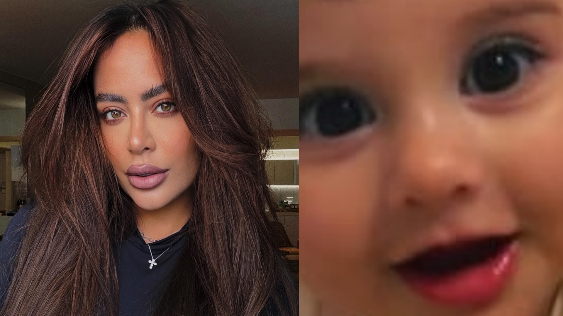 Rafaella Santos posta foto encantadora de Helena, filha de Neymar
