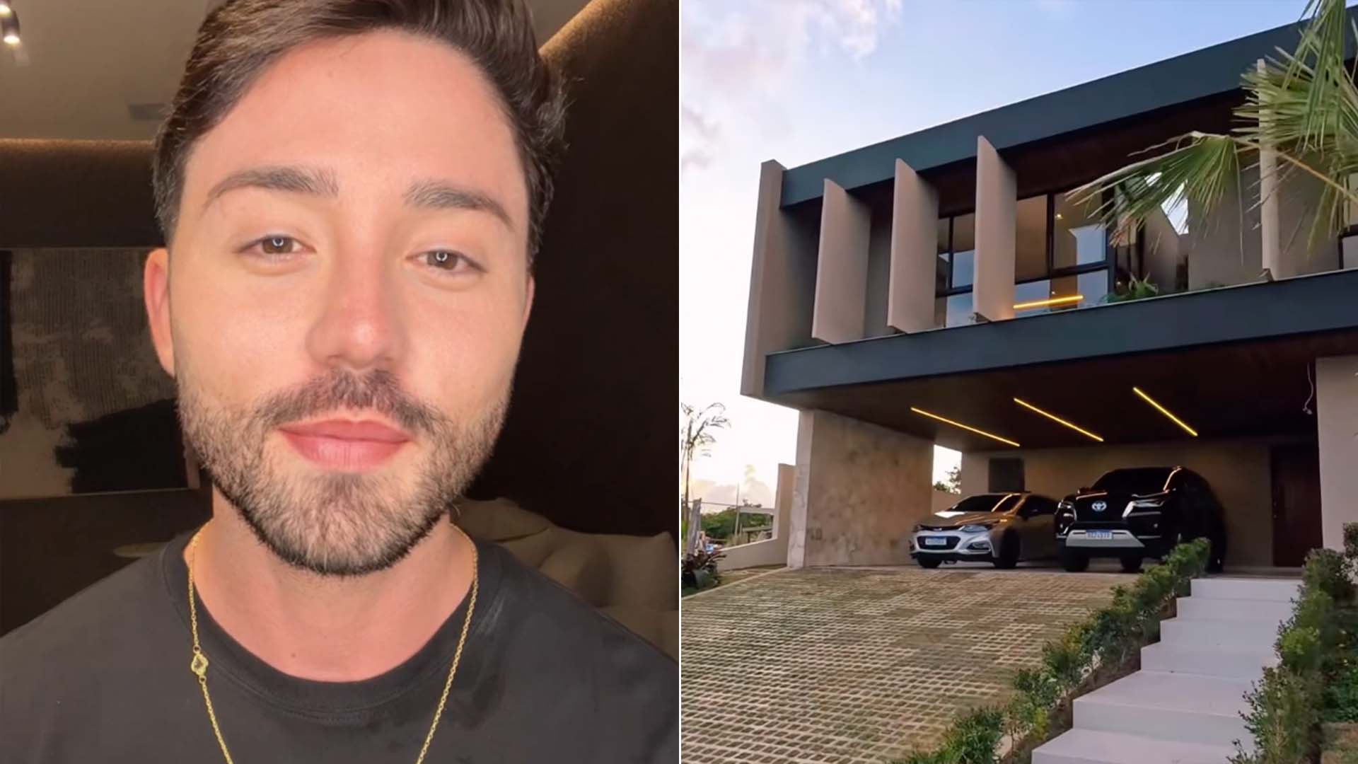 Rico Melquiades exibe sua mansão luxuosa. Conheça o local