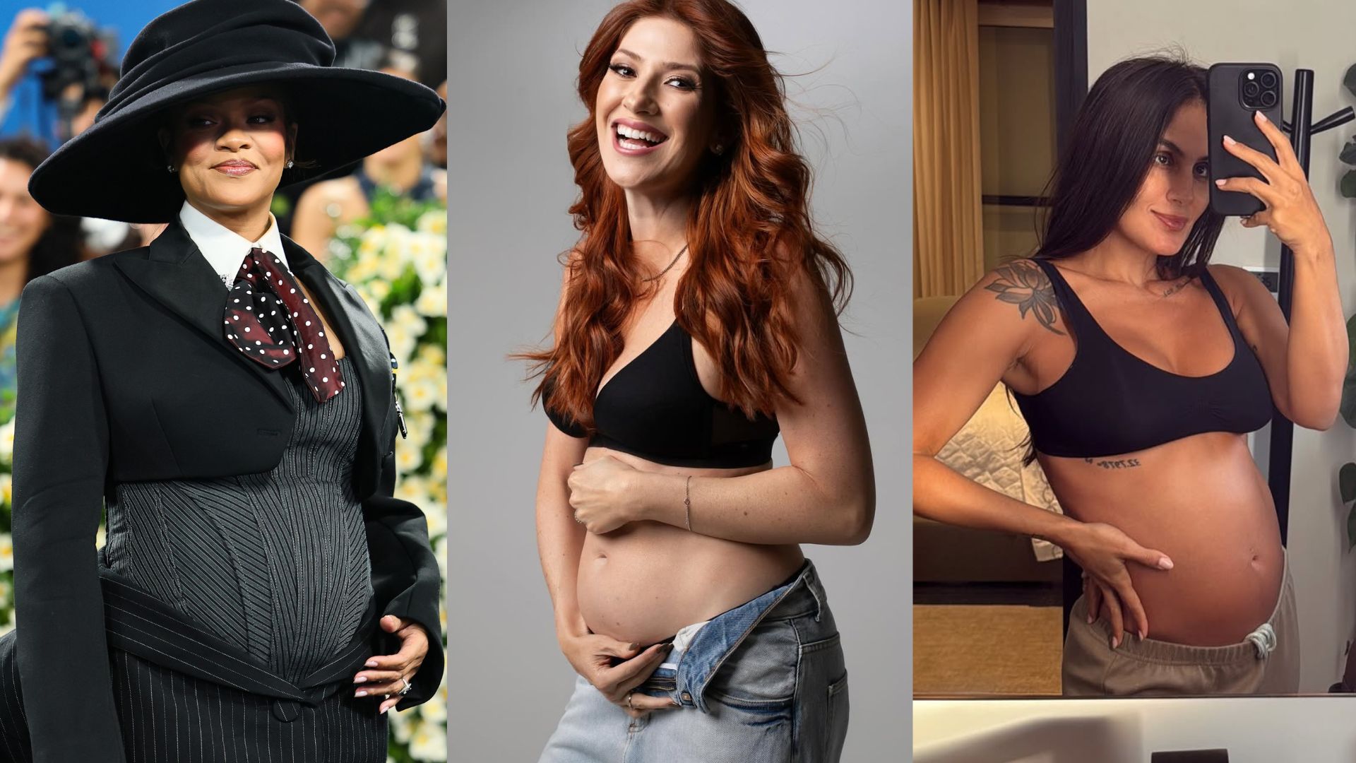 Dia das Mães: 5 famosas que anunciaram a gravidez em 2025; confira a lista